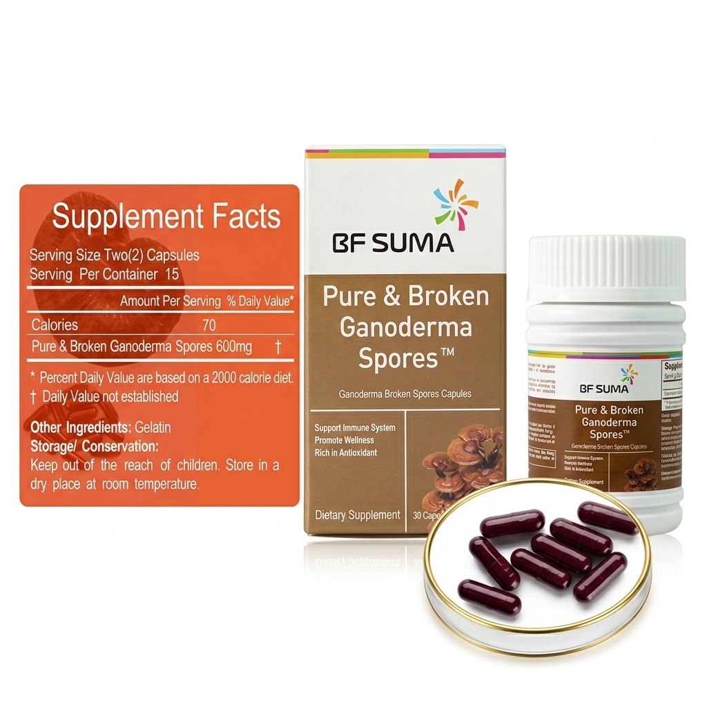 BF SUMA Pure & Broken Ganoderma Spores