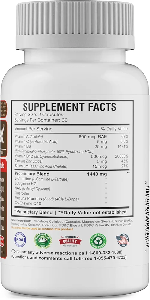 Motility Max – 60 Capsules - Image 3