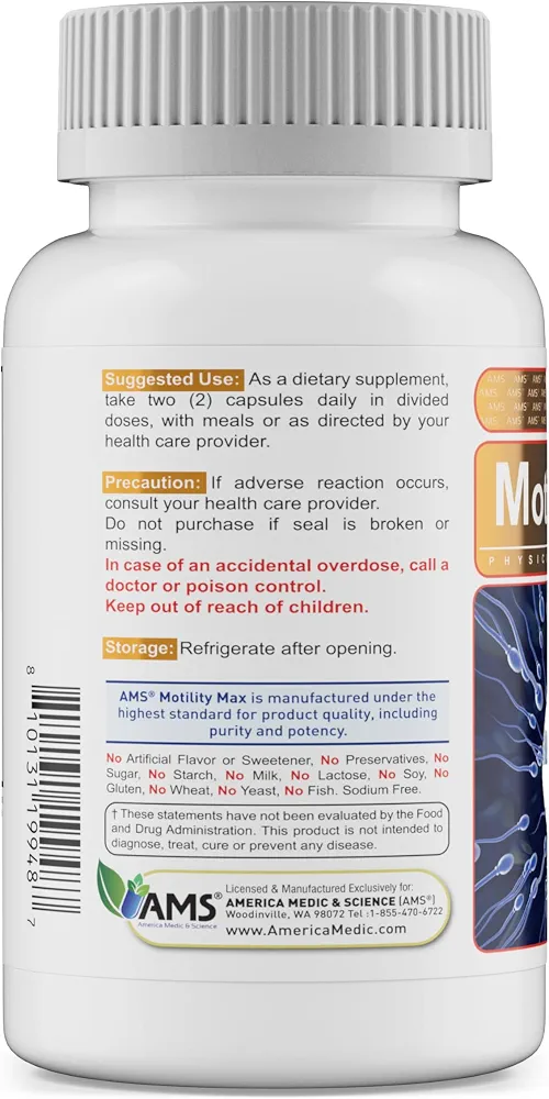 Motility Max – 60 Capsules - Image 2