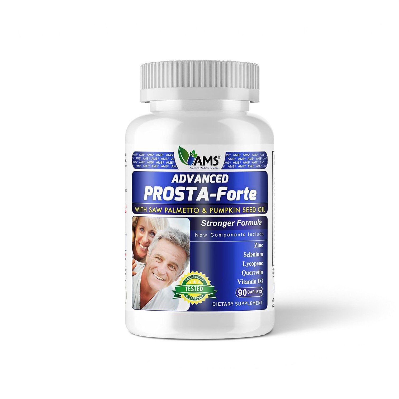 AMS Advanced PROSTA-Forte – Prostate Wellness Support, 90 Caplets
