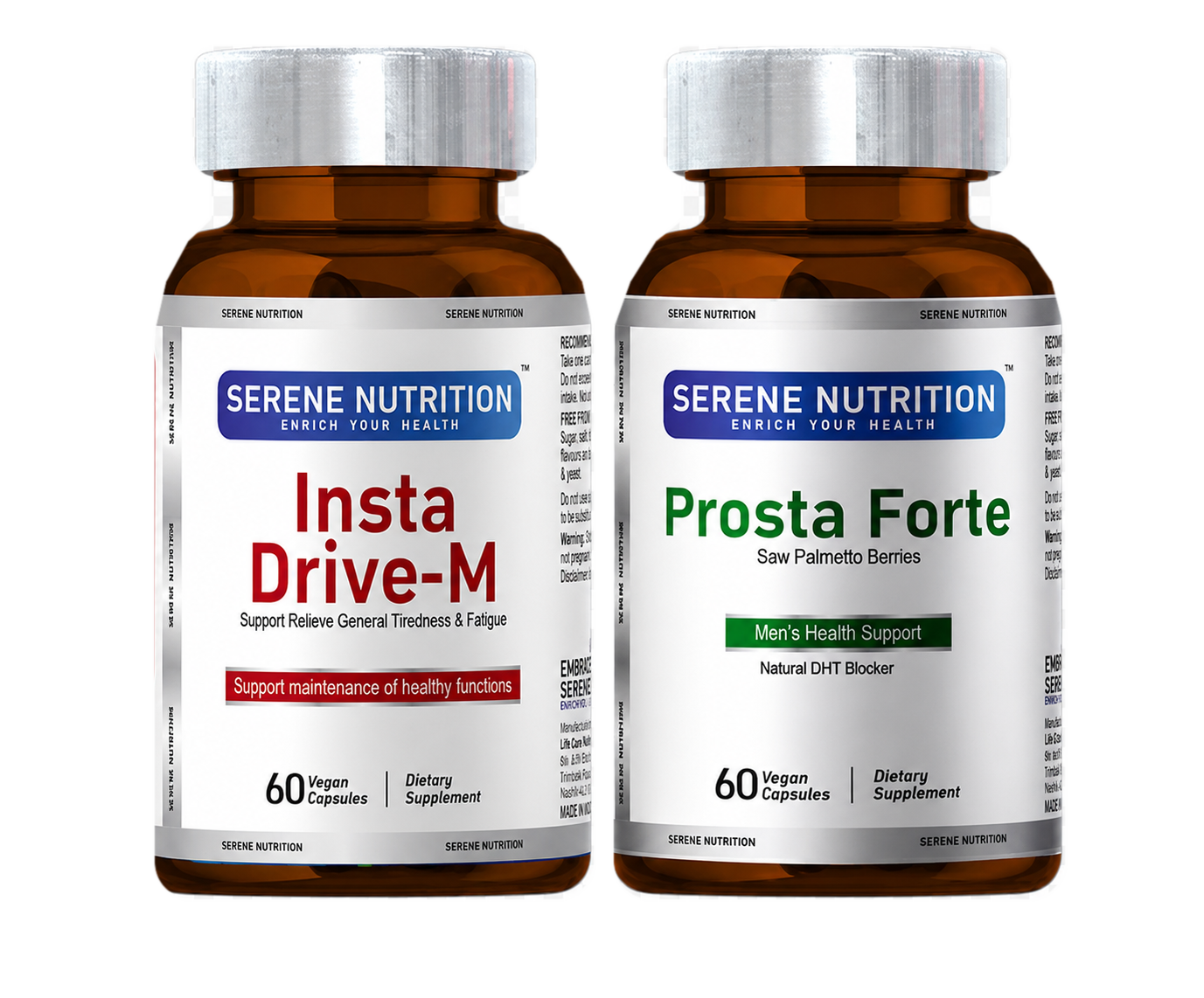 Prosta Forte and Insta Drive-M men's wellness package
