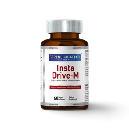 Serene Nutrition Insta Drive-M – Male Vigor & Vitality Support